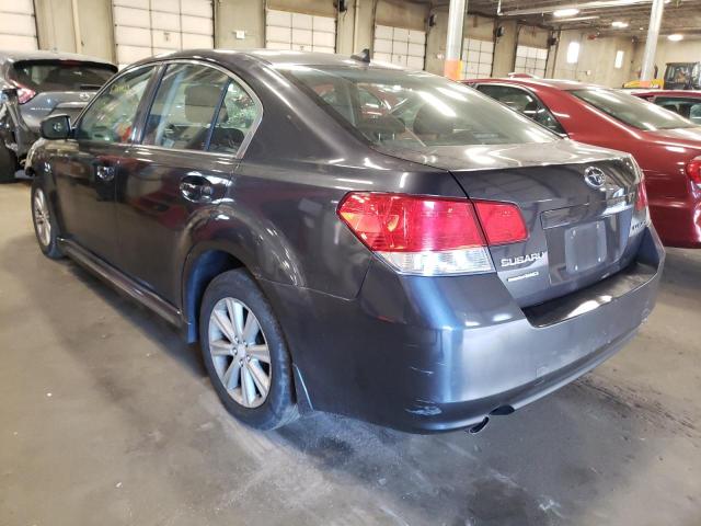 Photo 3 from auction – 2012 SUBARU LEGACY 2.5 with VIN 4S3BMCF68C3007906