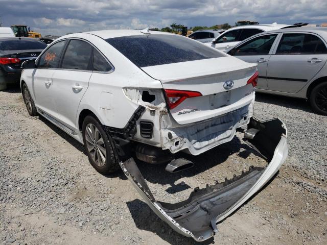 Photo 3 from auction – 2016 HYUNDAI SONATA SPO with VIN 5NPE34AF4GH402687