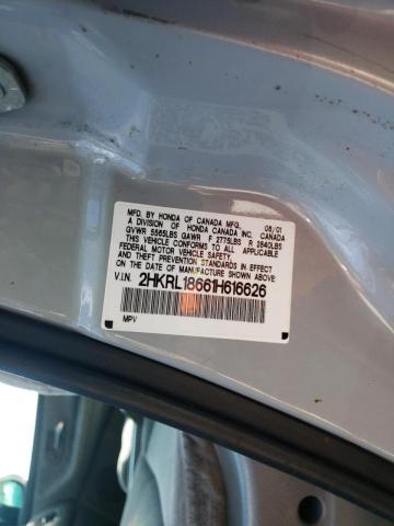 Photo 10 from auction – 2001 HONDA ODYSSEY EX with VIN 2HKRL18661H616626