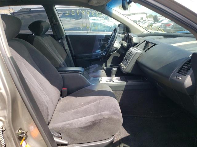Photo 5 from auction – 2004 NISSAN MURANO SL with VIN JN8AZ08T54W226776