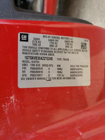 Photo 10 from auction – 2010 GMC SIERRA K15 with VIN 1GTSKVE36AZ272245