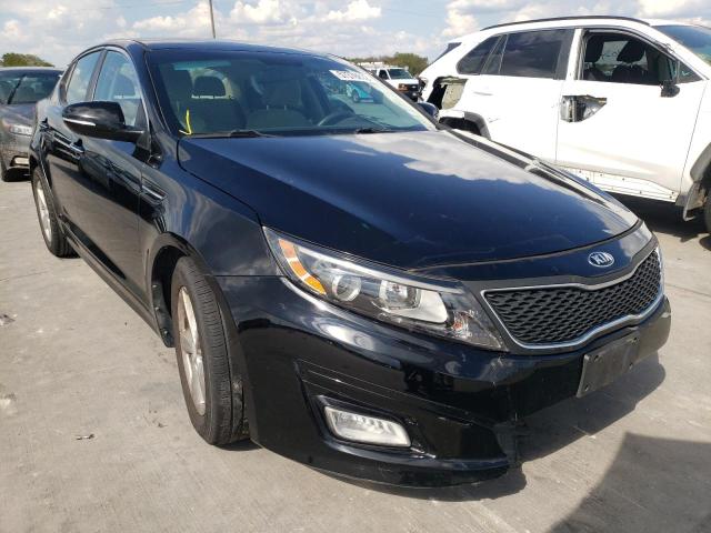 KIA OPTIMA LX 2014 with VIN 5XXGM4A71EG265330 - Photo from auction