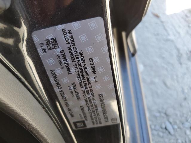 Photo 10 from auction – 2014 CHEVROLET SPARK 2LT with VIN KL8CF6S91EC446182