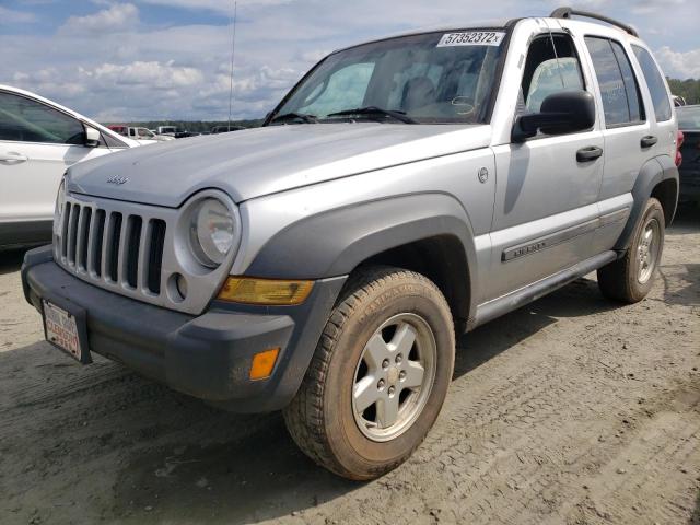 Photo 2 from auction – 2006 JEEP LIBERTY SP with VIN 1J4GL48K76W243775