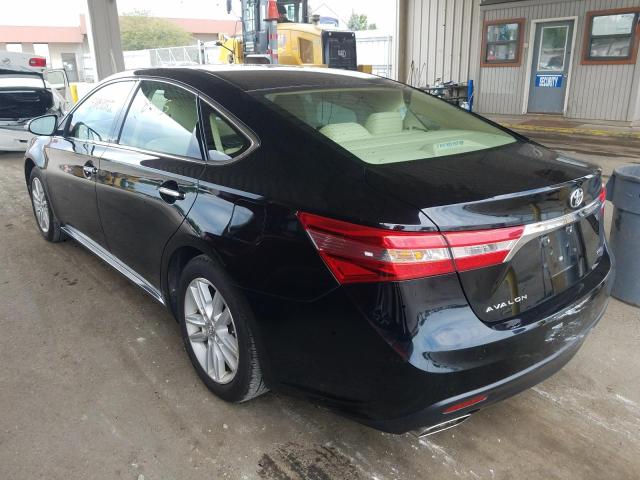 Photo 3 from auction – 2013 TOYOTA AVALON BAS with VIN 4T1BK1EBXDU019829