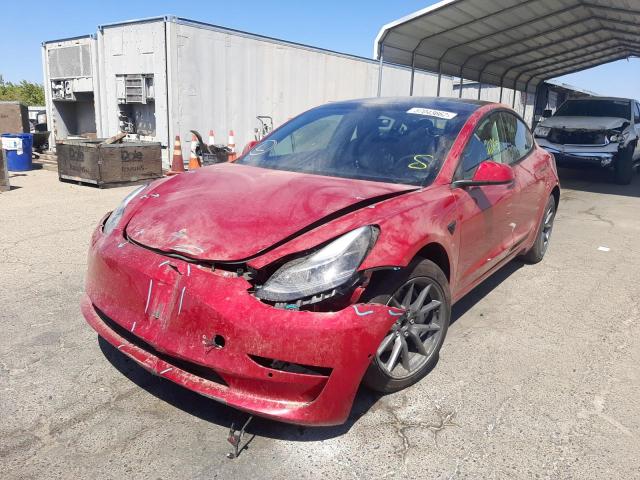 Photo 2 from auction – 2021 TESLA MODEL 3 with VIN 5YJ3E1EA4MF941321