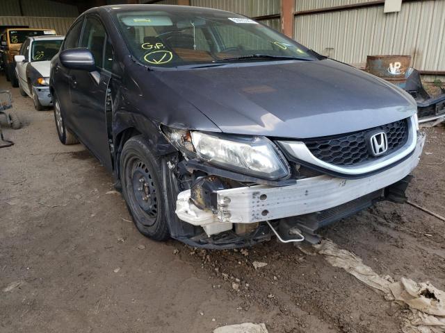 HONDA CIVIC LX 2015 with VIN 2HGFB2F57FH513562 - Photo from auction