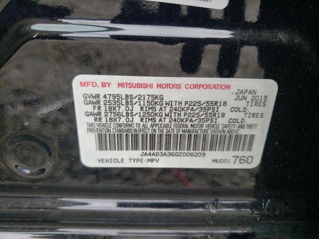 Photo 10 from auction – 2023 MITSUBISHI OUTLANDER with VIN JA4AD3A36GZ006209