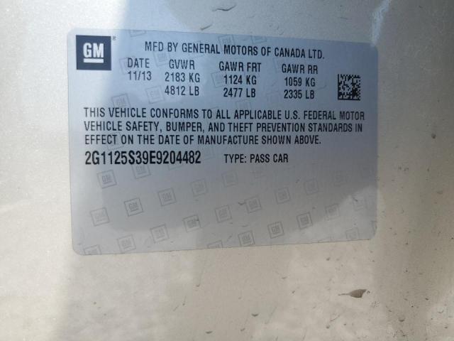 Photo 10 from auction – 2014 CHEVROLET IMPALA LT with VIN 2G1125S39E9204482