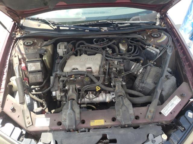 Photo 7 from auction – 2001 CHEVROLET IMPALA with VIN 2G1WF52E619192796