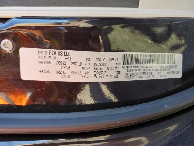 Photo 10 from auction – 2018 CHRYSLER PACIFICA T with VIN 2C4RC1BG9JR353018