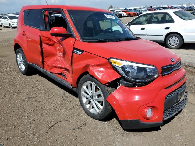 KIA SOUL + 2018 with VIN KNDJP3A50J7600098 - Photo from auction