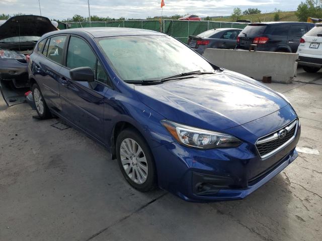 SUBARU IMPREZA 2018 with VIN 4S3GTAA65J3738603 - Photo from auction
