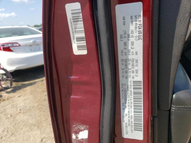 Photo 10 from auction – 2017 DODGE DURANGO SX with VIN 1C4RDHAG9HC896704