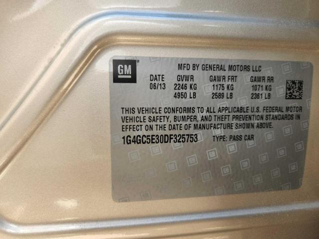 صورة رقم 10 من المزاد - 2013 BUICK LACROSSE مع VIN 1G4GC5E30DF325753