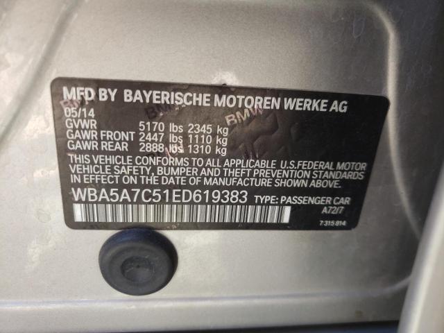 صورة رقم 10 من المزاد - 2014 BMW 528 XI مع VIN WBA5A7C51ED619383