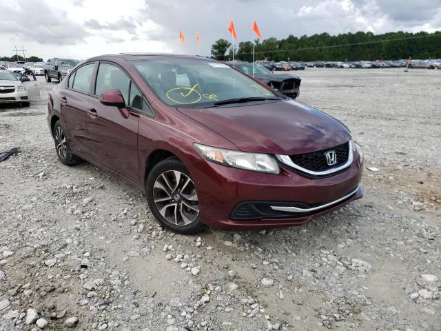 HONDA CIVIC EX 2013 with VIN 19XFB2F88DE204765 - Photo from auction