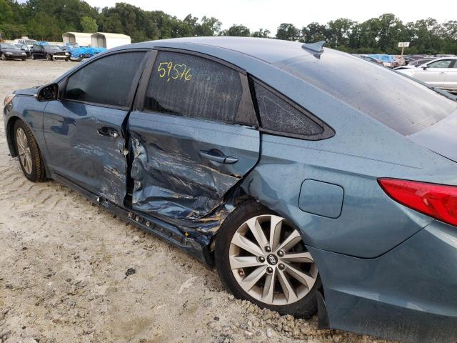 Photo 9 from auction – 2017 HYUNDAI SONATA SPO with VIN 5NPE34AF8HH477474
