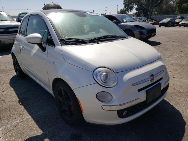 FIAT 500 LOUNGE 2013 with VIN 3C3CFFCR3DT744536 - Photo from auction