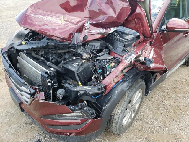 Photo 9 from auction – 2018 HYUNDAI TUCSON SEL with VIN KM8J33A48JU650585