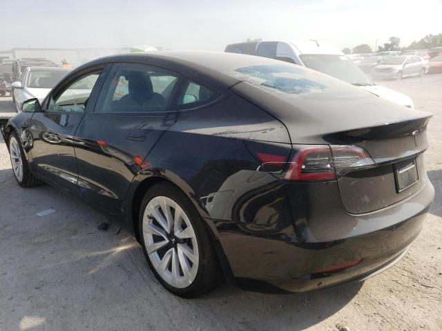 Photo 3 from auction – 2022 TESLA MODEL 3 with VIN 5YJ3E1EA3NF287932