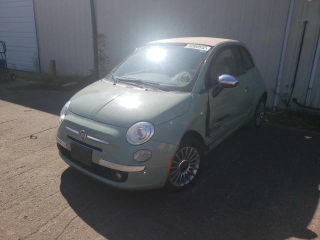 Photo 2 from auction – 2012 FIAT 500 LOUNGE with VIN 3C3CFFER5CT340696