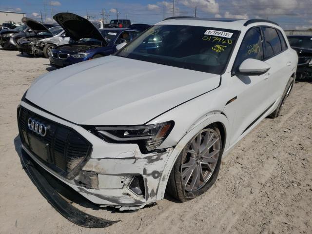 Photo 2 from auction – 2021 AUDI E-TRON PRE with VIN WA1VAAGE7MB017960
