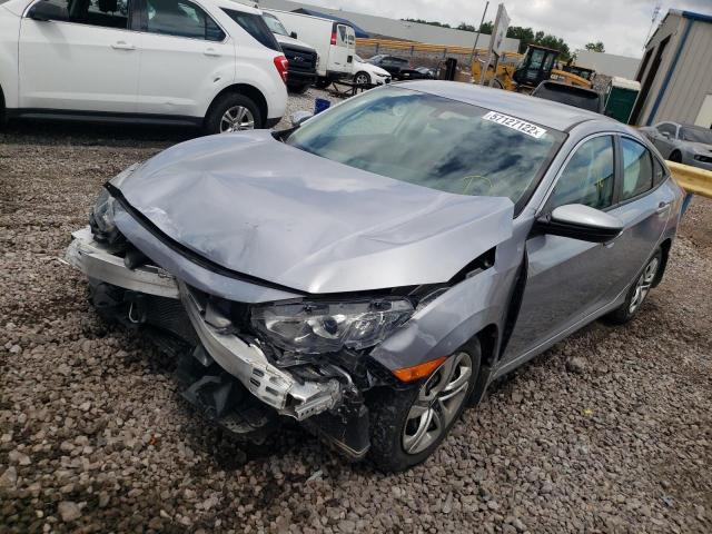 Photo 2 from auction – 2018 HONDA CIVIC LX with VIN 19XFC2F52JE021571