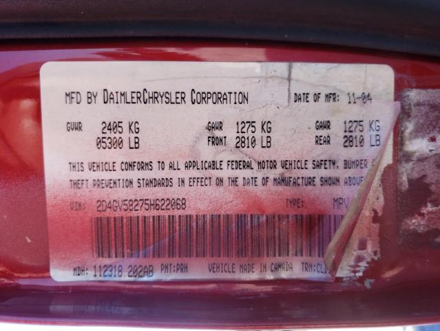 Photo 10 from auction – 2005 DODGE MAGNUM R/T with VIN 2D4GV58275H622068