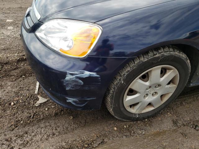 Photo 9 from auction – 2002 HONDA CIVIC EX with VIN 2HGES25752H562722