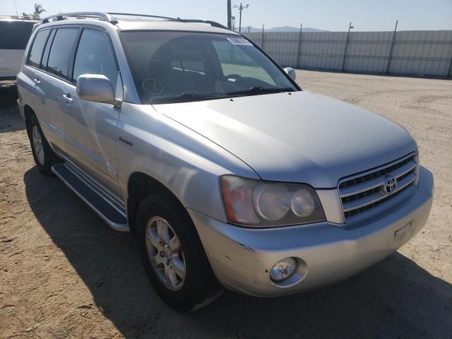 TOYOTA HIGHLANDER 2002 with VIN JTEHF21A120079679 - Photo from auction