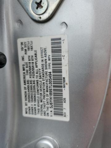 Photo 10 from auction – 2007 HONDA ELEMENT SC with VIN 5J6YH18997L005494