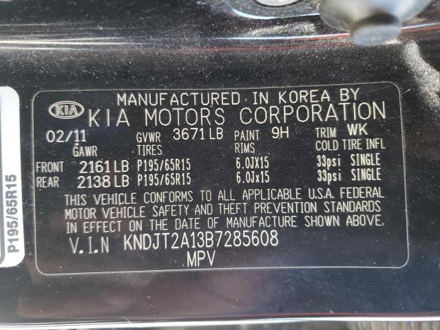 Photo 10 from auction – 2011 KIA SOUL with VIN KNDJT2A13B7285608
