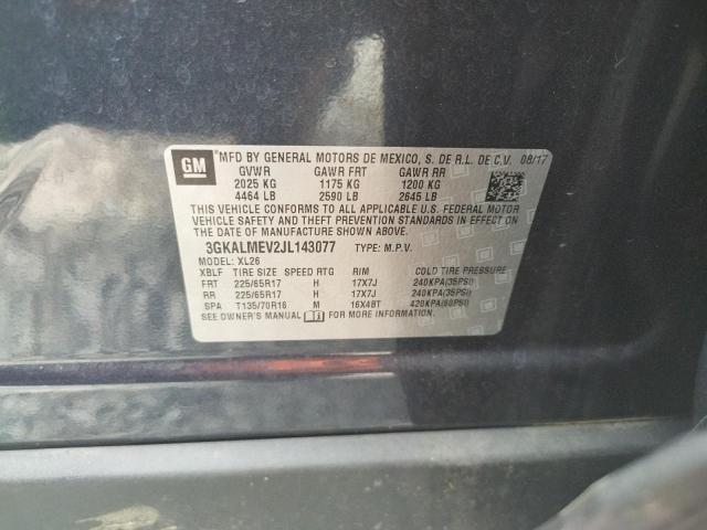Photo 10 from auction – 2018 GMC TERRAIN SL with VIN 3GKALMEV2JL143077