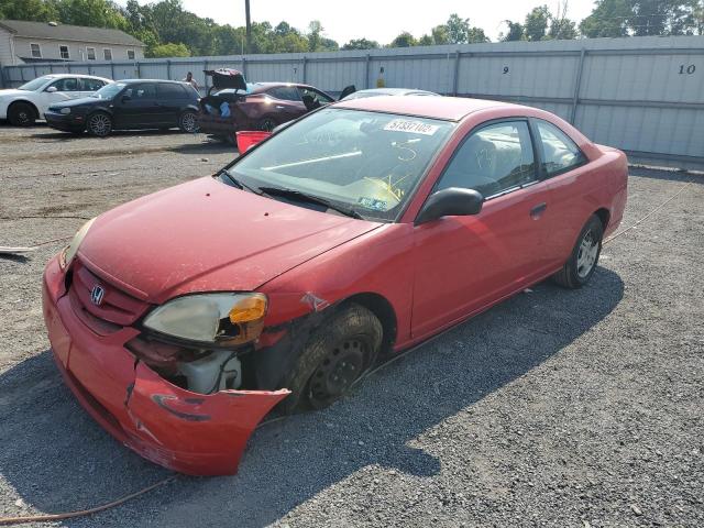 Photo 2 from auction – 2001 HONDA CIVIC LX with VIN 1HGEM22501L101880