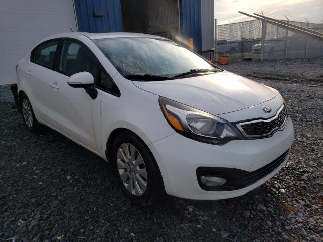 KIA RIO EX 2013 with VIN KNADN4A38D6141949 - Photo from auction