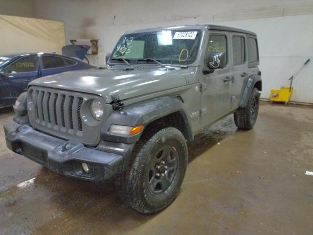 Photo 2 from auction – 2018 JEEP WRANGLER U with VIN 1C4HJXDG2JW249835