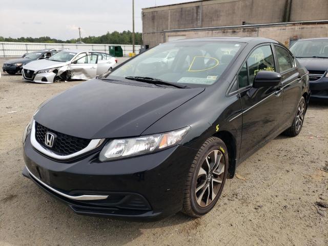 Photo 2 from auction – 2015 HONDA CIVIC EX with VIN 2HGFB2F83FH506862
