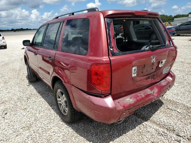 Photo 3 from auction – 2003 HONDA PILOT EXL with VIN 2HKYF18583H603261