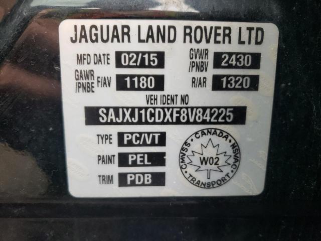 Photo 10 from auction – 2015 JAGUAR XJ with VIN SAJXJ1CDXF8V84225