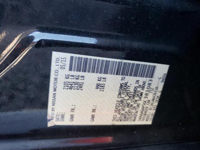Photo 10 from auction – 2016 NISSAN MAXIMA 3.5 with VIN 1N4AA6AP5GC381083