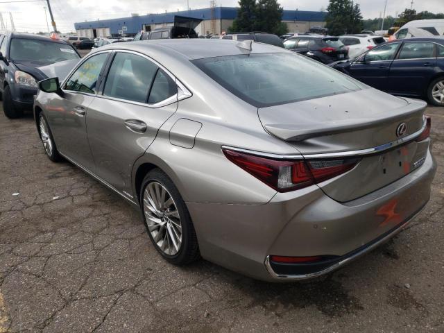Photo 3 from auction – 2020 LEXUS ES 300H LU with VIN 58AE21B15LU005272