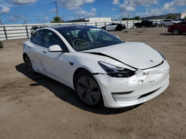 TESLA MODEL 3 2021 with VIN 5YJ3E1EA4MF058089 - Photo from auction