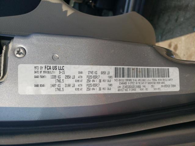 Photo 10 from auction – 2016 DODGE GRAND CARA with VIN 2C4RDGBGXGR124968