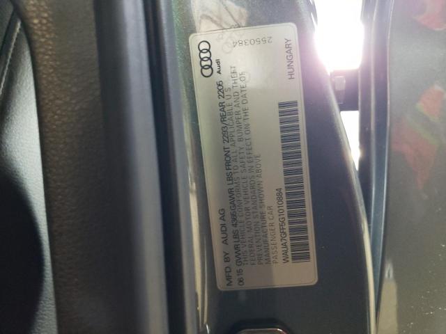 Photo 10 from auction – 2016 AUDI A3 PREMIUM with VIN WAUA7GFF5G1010884