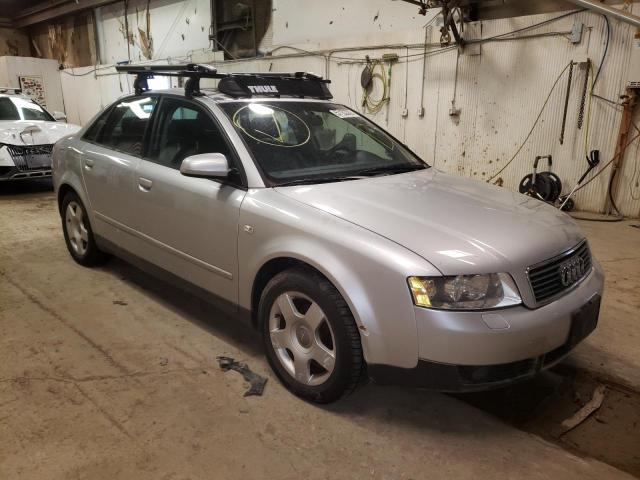 AUDI A4 2002 with VIN WAULC68E42A302683 - Photo from auction