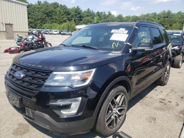 Photo 2 from auction – 2016 FORD EXPLORER S with VIN 1FM5K8GT5GGC00027
