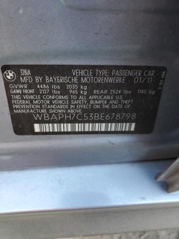 Photo 10 from auction – 2011 BMW 328 I with VIN WBAPH7C53BE678798