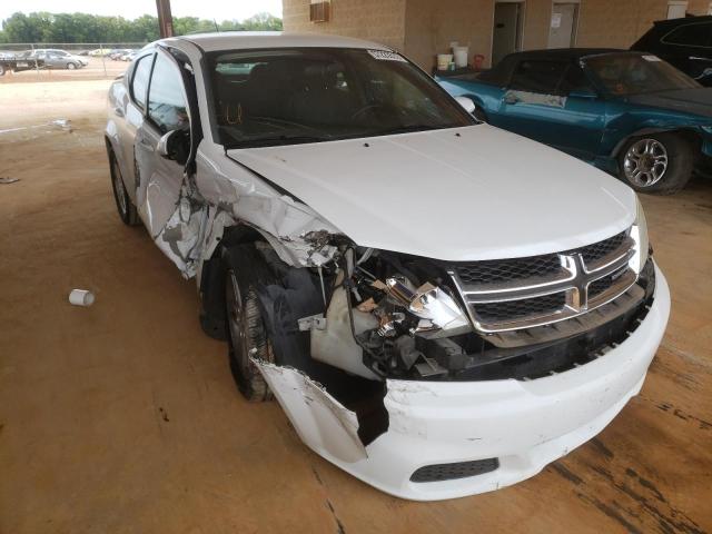 DODGE AVENGER SX 2012 with VIN 1C3CDZCB2CN166132 - Photo from auction
