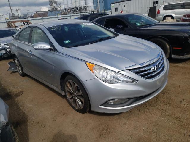 HYUNDAI SONATA SE 2014 with VIN 5NPEC4AC6EH889393 - Photo from auction
